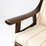 Fauteuil en chêne Hans J. Wegner fabriqué par Getama 60