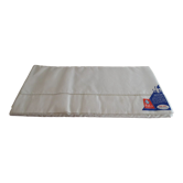 Openwork flat sheet Blue flower cotton mixed-race weft linen 325 x 220 new