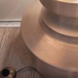 Vintage aluminum table lamp