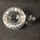 Baccarat Crystal Ashtray, Mortar and Pestle design, Stamped, France