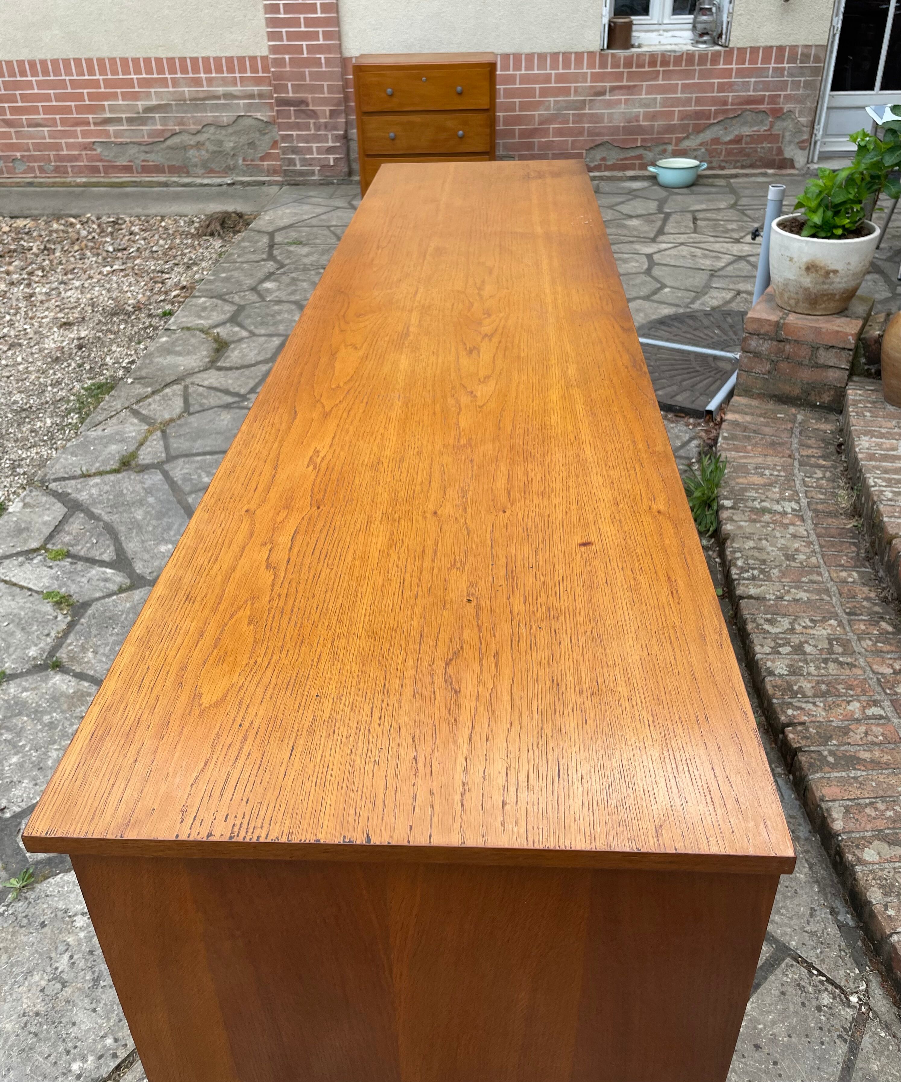 Scandinavian oak sideboard