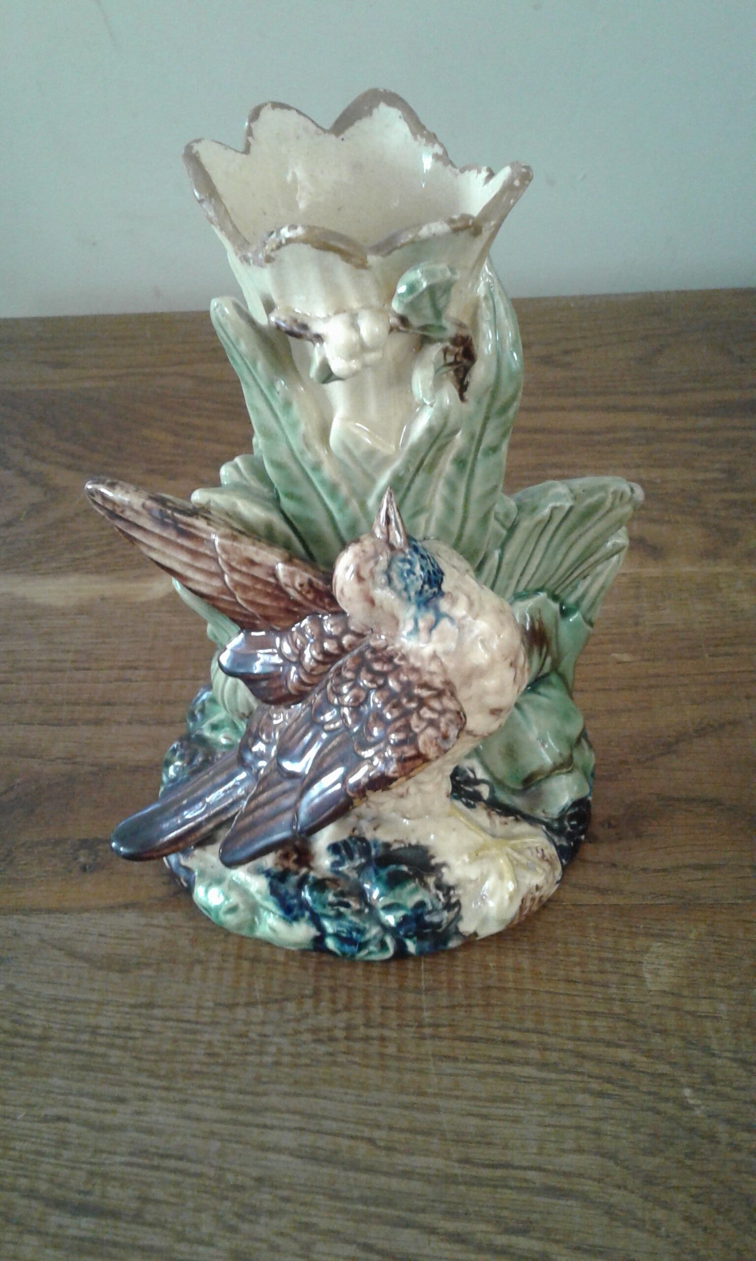 Vase from faiencerie de Saint Honoré les bains