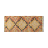 Tapis kilim anatolien fait à la main 234 cm x 94 cm