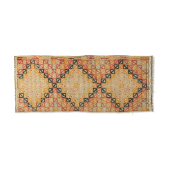 Tapis kilim anatolien fait à la main 234 cm x 94 cm