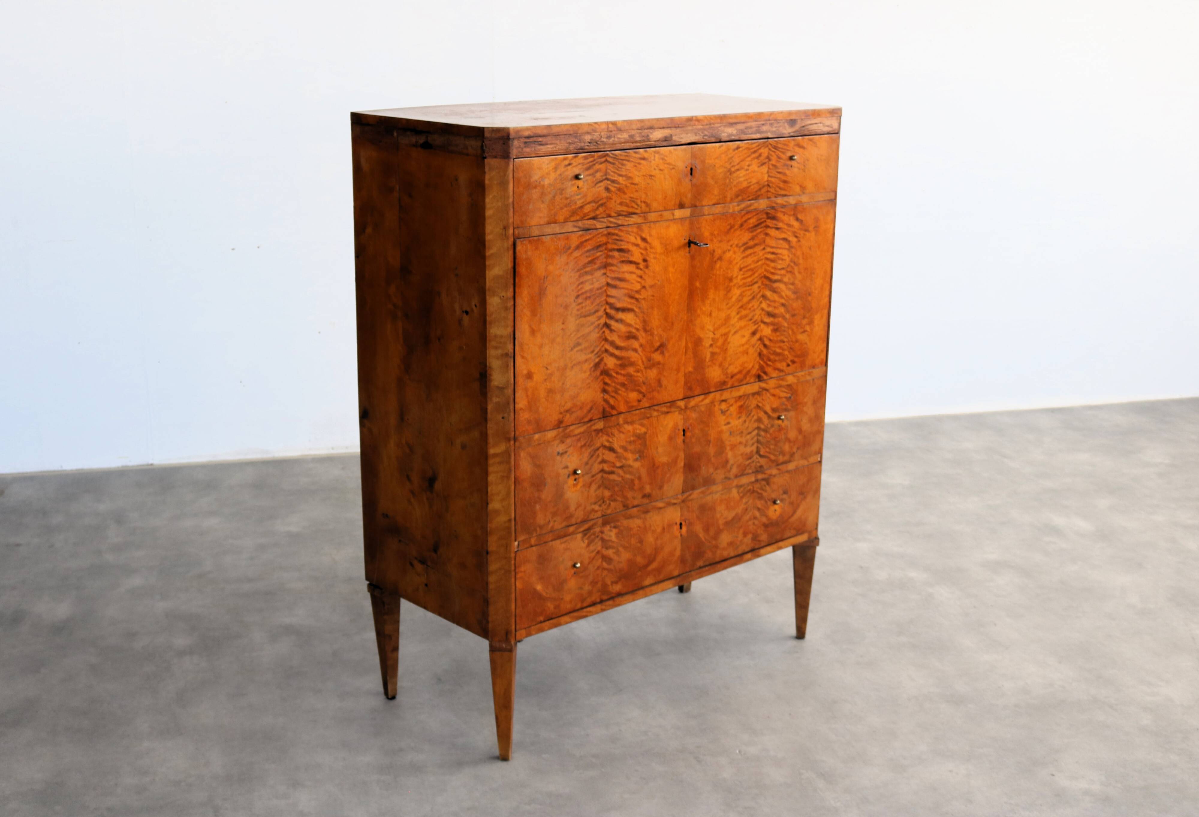 Vintage secretary | chest of drawers | desk