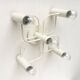 German vintage Space Age ceiling lamp by Gaetano Sciolari for Leola