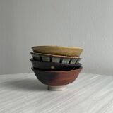 4 designer ceramic bowls