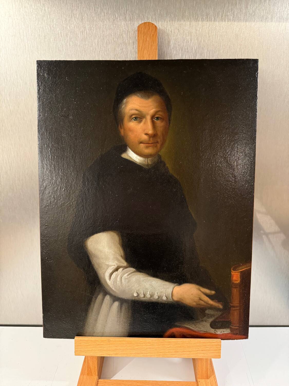 Portrait of a 19th-century scholar