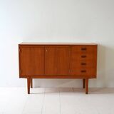 Buffet avec plateau coulissant
