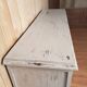 Old blue patinated buffet