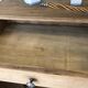 Raw oak sideboard