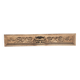 Carved wooden pediment with bunches of grapes