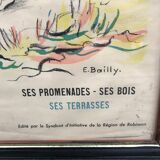 Original Robinson framed poster