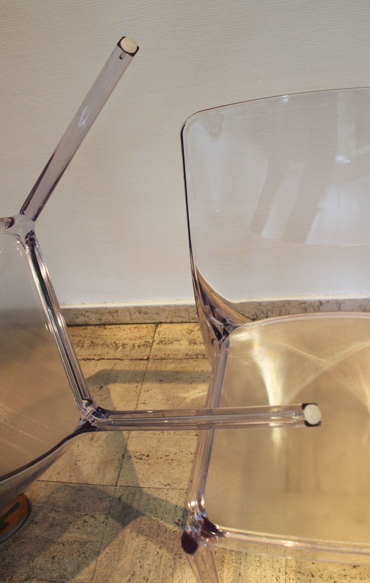 Set of 6 Blitz 140 chairs by Marco Pocci and Claudio Dondoli for Pedrali, Italy.