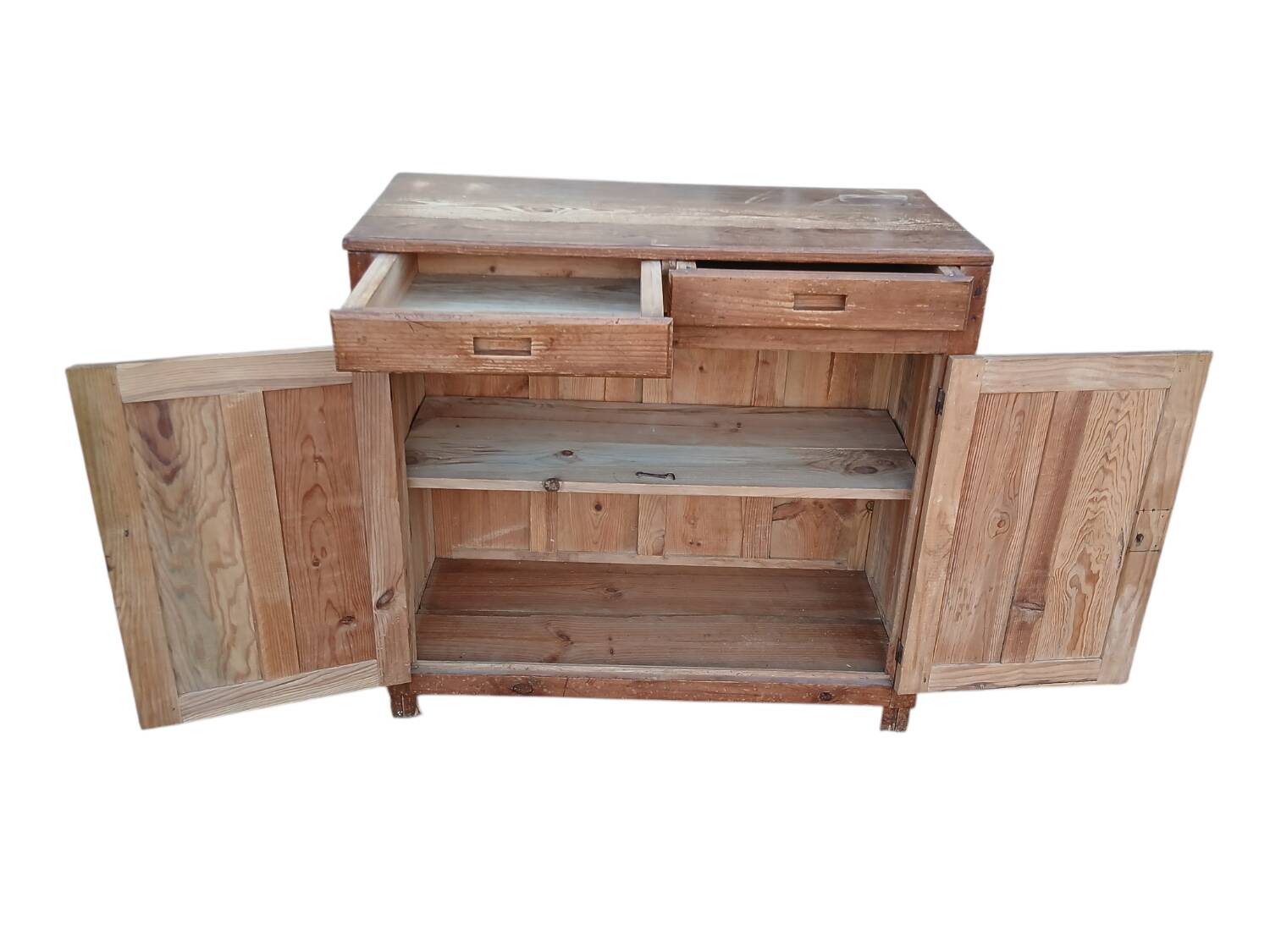 Buffet Low Cabinet - René Gabriel Style - Reconstruction