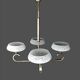 Chandelier art deco vintage french drawing 1940s