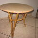 Table basse en rotin
