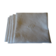 Set of 5 MM monogrammed linen towels