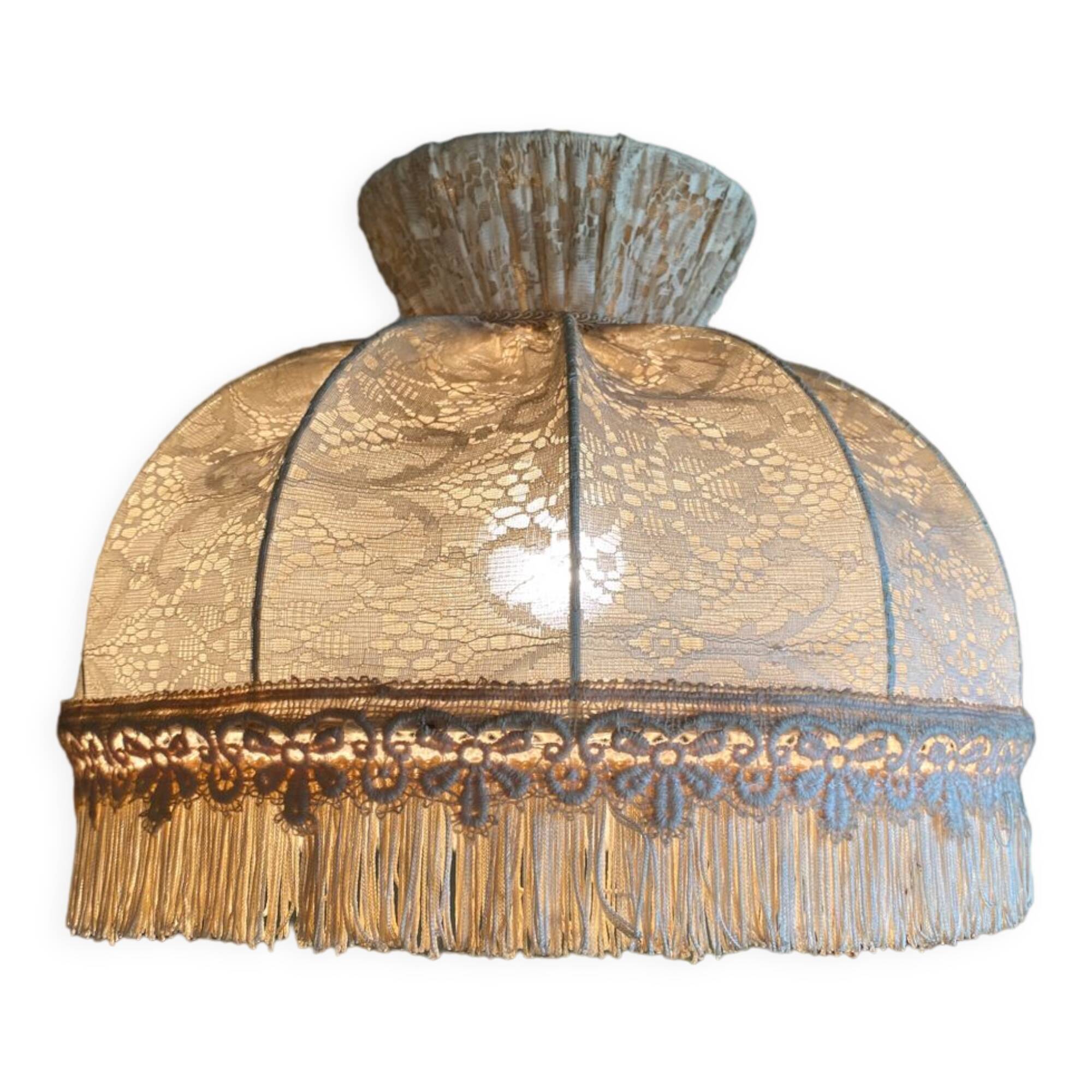 Vintage lace chandelier