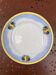 Dish on Pedestal Boch Frères La Louvière - Fruit & Stripes Decor - Art D