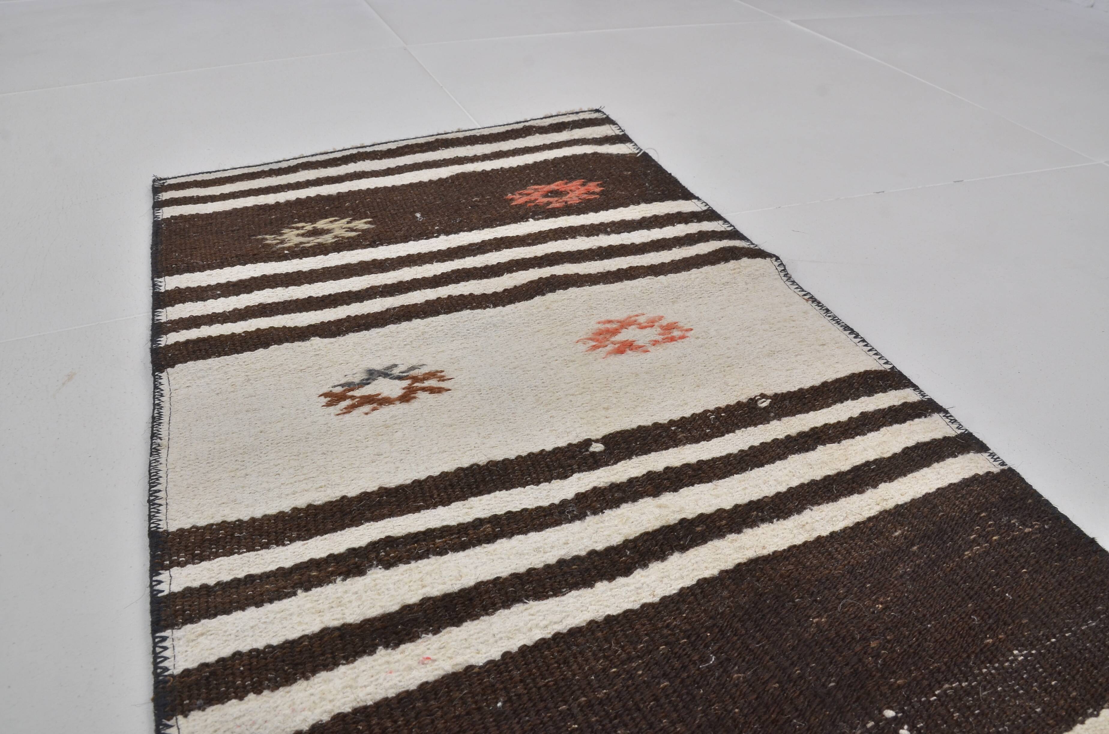 Vintage Stripe Hemp Kilim sku 3961