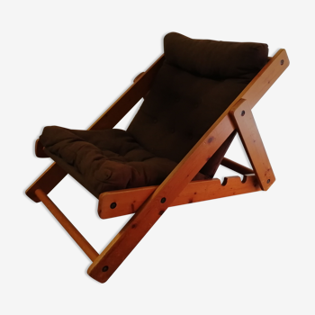 Folding armchair "kon-tiki" design Gillis Lundgren
