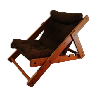 Folding armchair "kon-tiki" design Gillis Lundgren