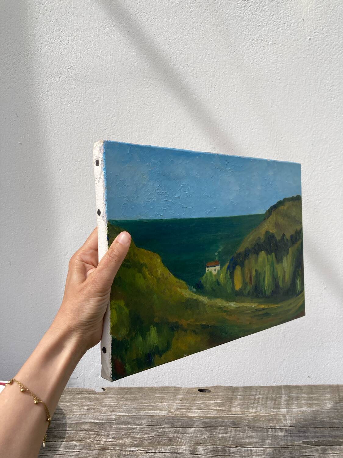 Peinture à l'huile paysage