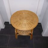Table basse en osier