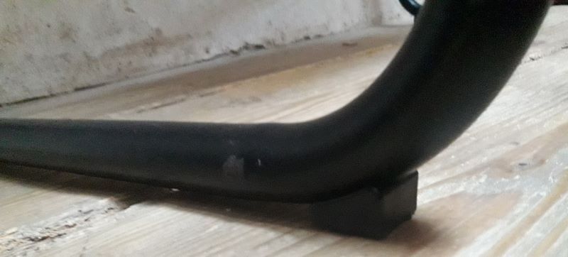 Desk shelves metal black vintage 80s