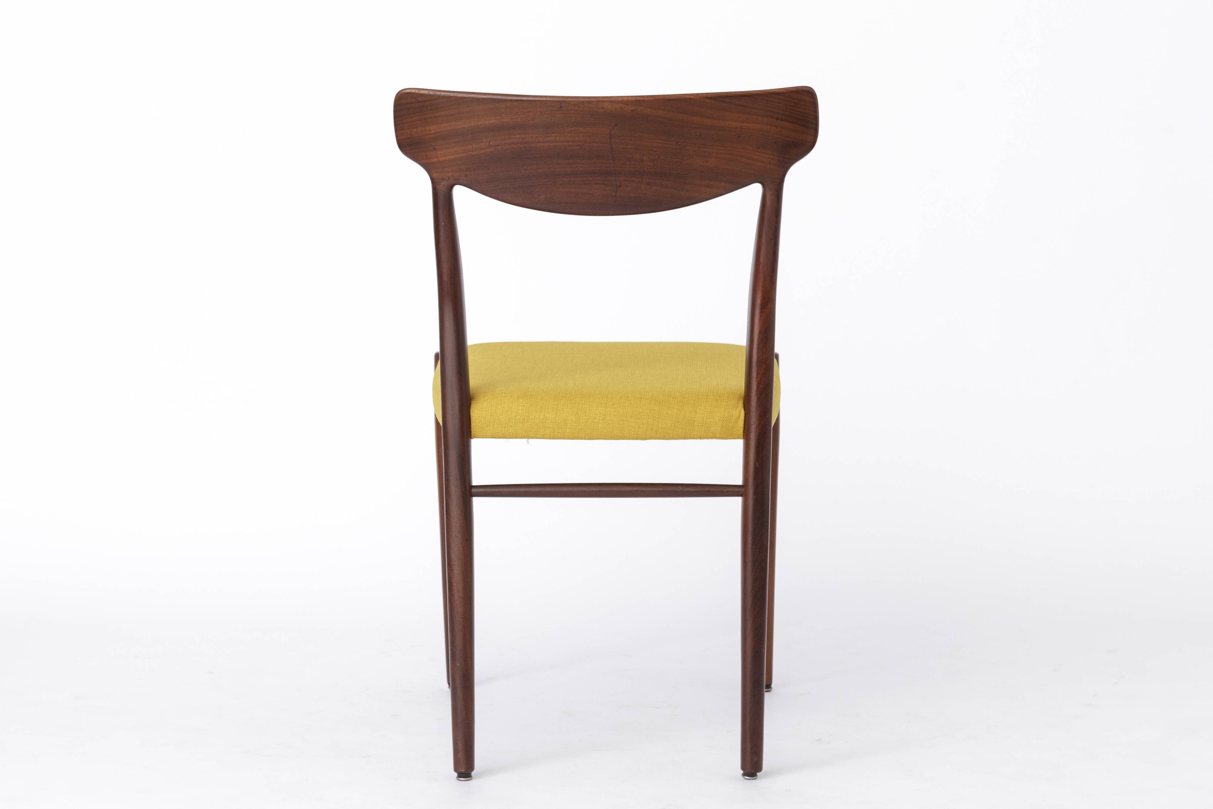 Mid-Century Teak Desk Chair by Lübke, Germany, 1970s – Vintage Office Chair