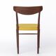 Chaise de bureau en teck du milieu du siècle par Lübke, Allemagne, années 1970 – Chaise de bureau vintage