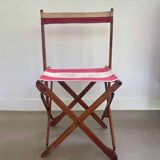 Authentic French outdoor terrace set, 5 chairs and table