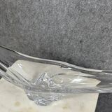 Daum: crystal fruit bowl centerpiece circa 1970
