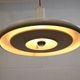 White XL Fog & Morup Optima Pendant Lamp: Hans Due Design, Denmark 1970s