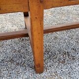 Oak farmhouse table 6 feet 2 drawers 200cm