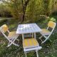 Ensemble de jardin Triconfort vintage