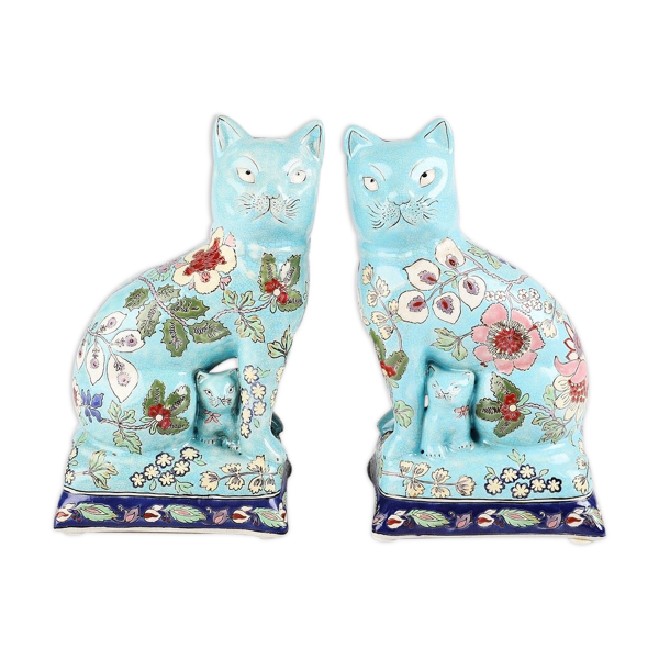 Paires De Serre Livres Chats Emaux De Longwy Selency Paires De Serre Livres Chats Emaux De Longwy Selency