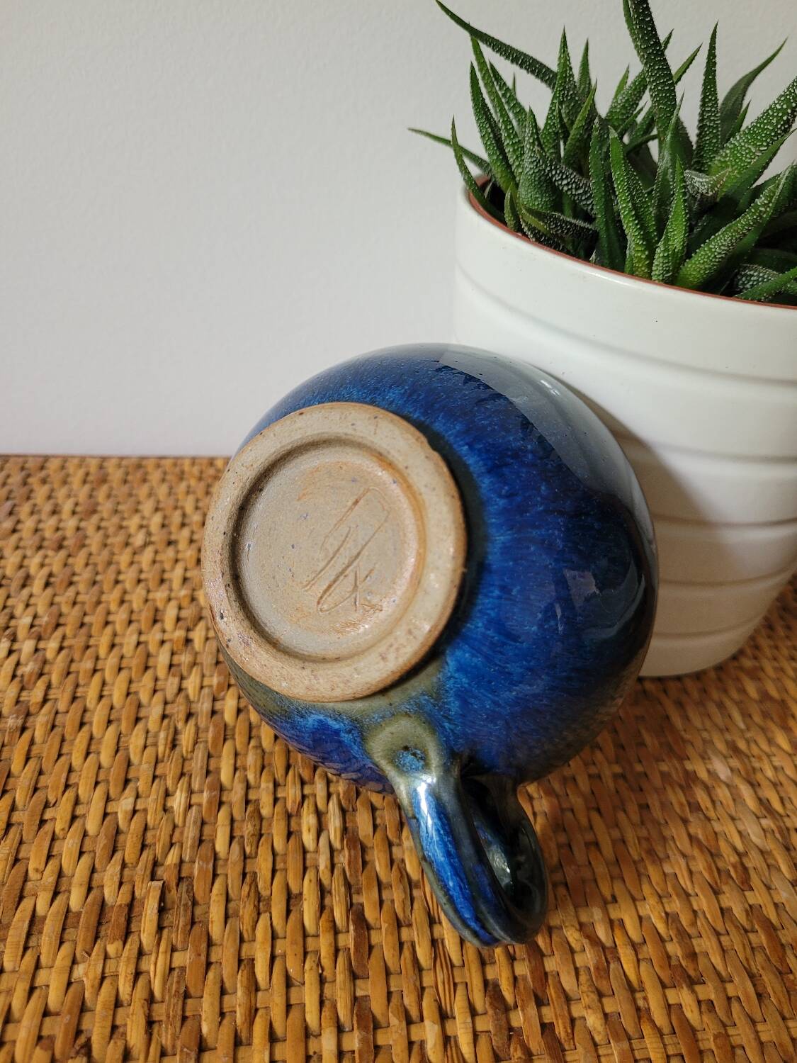 Glazed stoneware ristretto cup