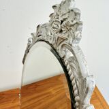 Oval table top face mirror by atsonea