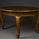 Grande table à manger extensible en chêne, début du 20e siècle