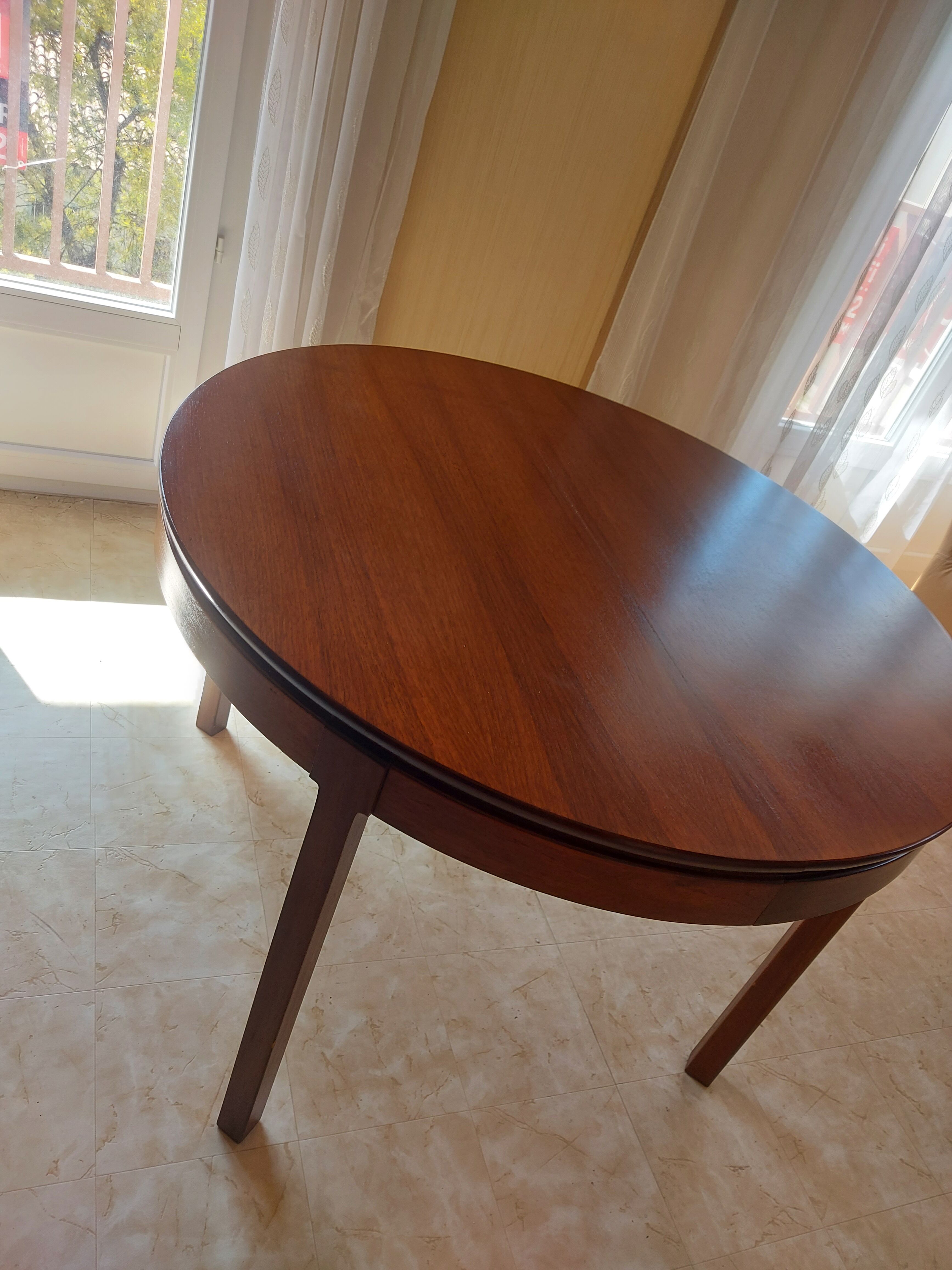 Vintage scandinavian teak table