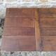 Extendable oak farmhouse table