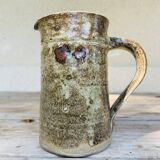 Pyrite stoneware pitcher Guy Roland Marcy