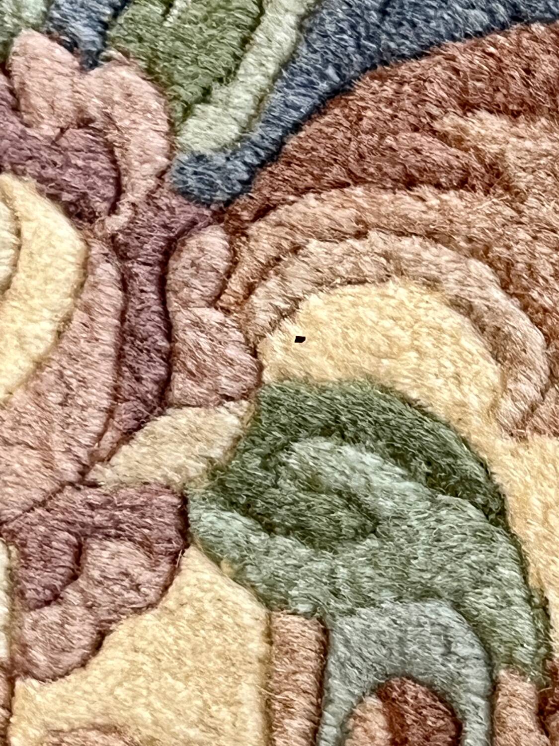 Silk carpet