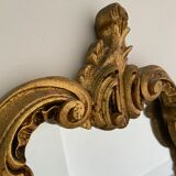 Vintage baroque style mirror, 84x43 cm