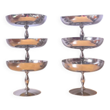 Stainless steel ice cream or dessert cups