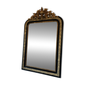 Superb Napoleon III mercury mirror – 115 cm – original gilding – X