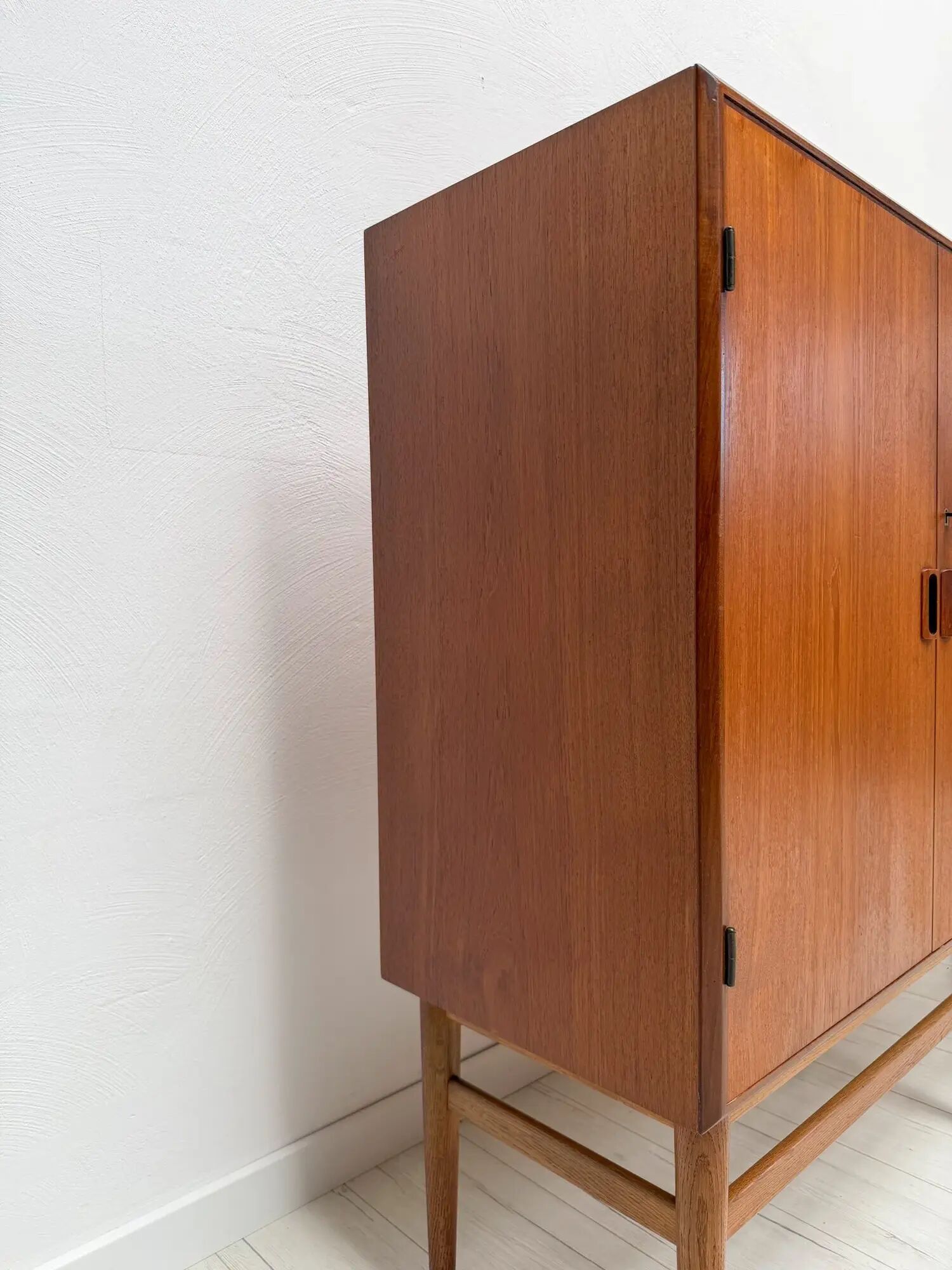 1960s vintage Danish sideboard highboard attributed to Børge Mogensen