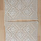 2 large crochet doilies